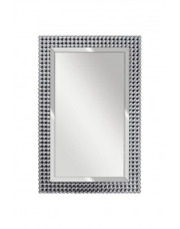 Зеркало прямоугольное с кристаллами-кабошонами