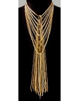 Ожерелье из Венецианского бисера 24 нити