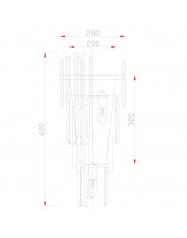 Настенный светильник Garda Decor 62GDM-81008