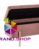 Банкетка Stool Group Болейн с ящиком велюр розовый 20A544VF-8167-30