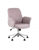 Кресло руководителя Stool Group Simona розовый THOMASINA GY702-6 PINK