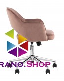 Офисное кресло Stool Group Кларк велюр розовый CLARKSON PINK CHROME