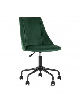 Поворотное кресло Stool Group Сиана велюр зеленый CIAN GREEN