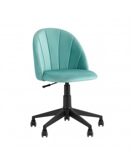 Поворотное кресло Stool Group Логан велюр пыльно-голубой AV 253 PL-H50