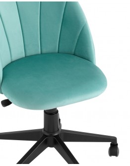 Поворотное кресло Stool Group Логан велюр пыльно-голубой AV 253 PL-H50