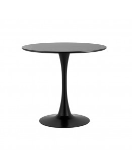 Кухонный стол Stool Group Tulip D80 черный УТ000036057