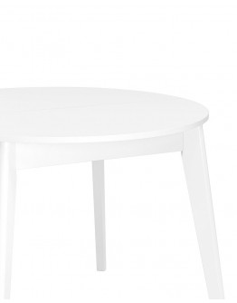 Кухонный стол Stool Group Rondo 100-135*100 белый УТ000003849