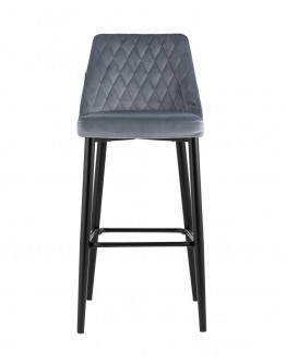 Барный стул Stool Group Диего велюр серый AV 427-H14-08(B)