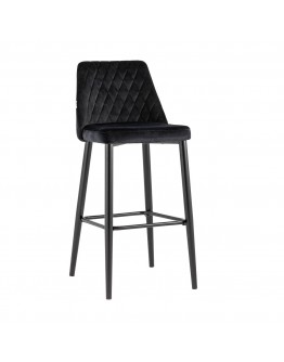 Барный стул Stool Group Диего велюр черный AV 427-H75-08(B)