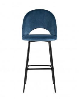 Барный стул Stool Group Меган велюр пыльно-синий AV 415-H58-08(B)