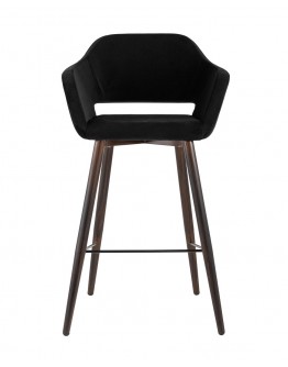 Барный стул Stool Group Саймон велюр черный fb-saimon-b-awd-vl-34