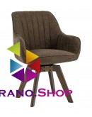 Комплект стульев Stool Group вращающийся MANS коричневый 2 шт. LW1908-SV FG11303-7 X2