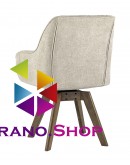 Комплект стульев Stool Group вращающийся MANS латте 2 шт. LW1908-SV FG11303-3 X2