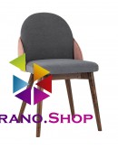 Комплект стульев Stool Group HELGA темно-серый+коралл 2 шт. LW2025 FG919-14 + FG919-20 X2