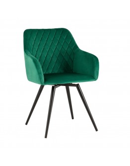 Кухонный стул вращающийся Stool Group Дастин велюр зеленый AV 310-C697-K14PM-08
