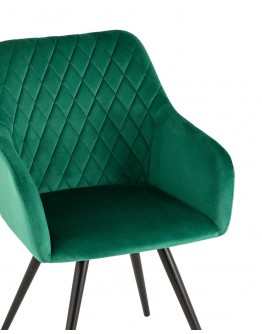 Кухонный стул вращающийся Stool Group Дастин велюр зеленый AV 310-C697-K14PM-08