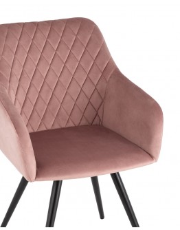 Кухонный стул вращающийся Stool Group Дастин велюр пыльно-розовый AV 310-C315-K14PM-08