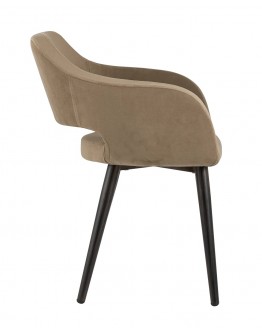 Кухонный стул с подлокотниками Stool Group Саймон велюр капучино fb-saimon-awd-vl-3