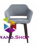 Кухонный стул с подлокотниками Stool Group Саймон велюр серый fb-saimon-awd-vl-12