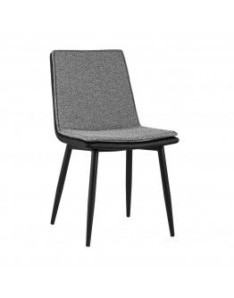 Кухонный стул Stool Group Юта серый/черный DC-1700 CD1824-12