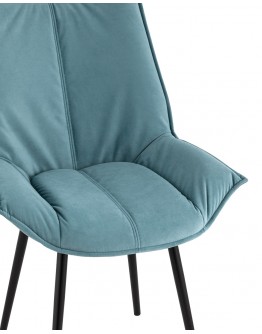 Кухонный стул Stool Group Осло велюр пыльно-голубой fb-oslo-neo-22
