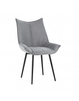 Кухонный стул Stool Group Осло велюр серый fb-oslo-neo-25