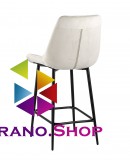 Полубарный стул Stool Group Флекс велюр бежевый AV 405-N02-08(PP)