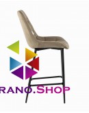 Полубарный стул Stool Group Флекс велюр капучино AV 405-N07-08(PP)