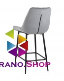 Полубарный стул Stool Group Флекс велюр серый AV 405-N25-08(PP)