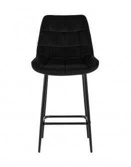 Полубарный стул Stool Group Флекс велюр черный AV 405-N28-08(PP)