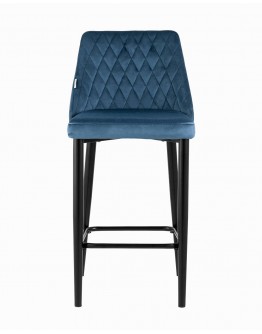 Полубарный стул Stool Group Диего велюр пыльно-синий AV 427-H58-08(PP)